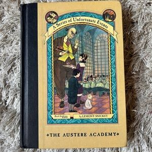 The Austere Academy by Lemony Snicket Hardcover Book